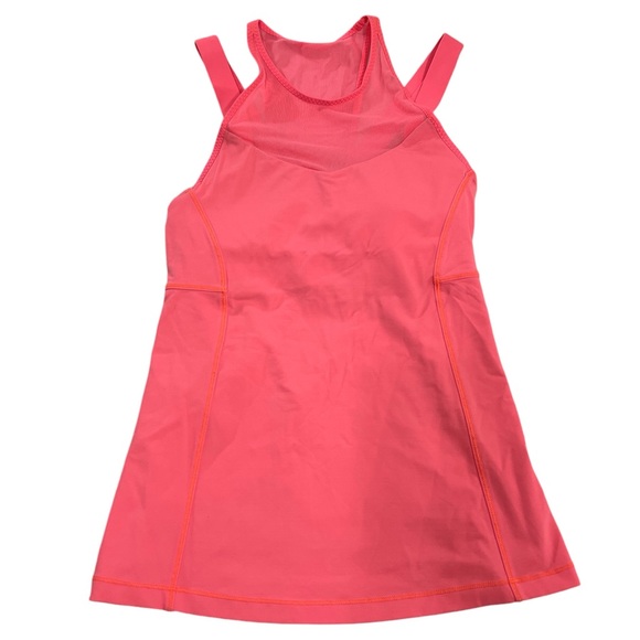 Lululemon Running In The City Tank Orangeish Size 2 - Picture 2 of 15